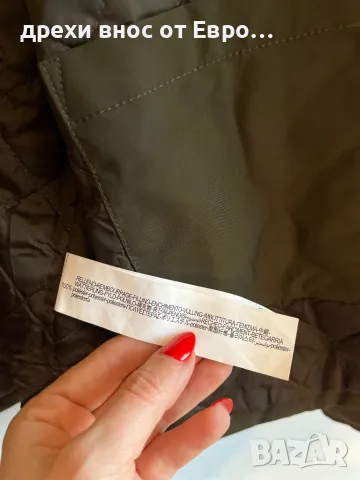 ZARA мъжко зелено яке, снимка 8 - Якета - 49247580