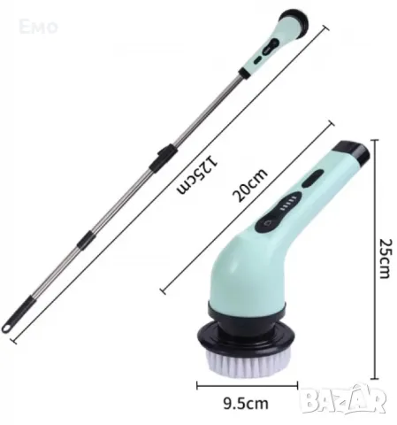 Мултифункционална електрическа четка за почистване, снимка 2 - Други стоки за дома - 48536813