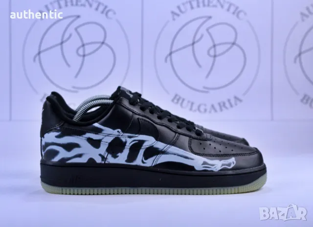 Nike Air Force 1 Computer Chip, Purple Skeleton, Black Skeleton, White Skelet Мъжки Дамски Маратонки, снимка 6 - Маратонки - 47413854