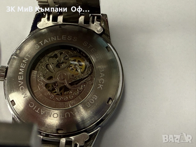 Автоматичен часовник "Рулетка" - Silver Royale Valerio Pianna , снимка 3 - Мъжки - 52988624