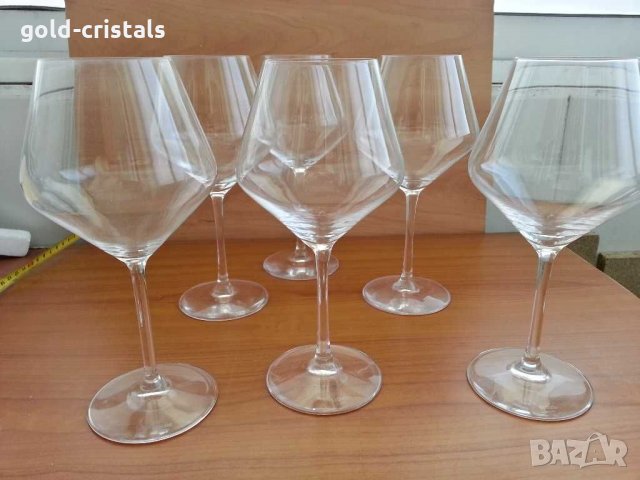  кристални чаши маркирани , снимка 5 - Чаши - 31273571