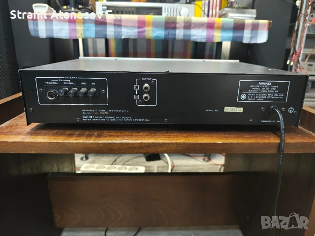 Nikko NT-790 Стерео Тунер, снимка 9 - Радиокасетофони, транзистори - 51361367