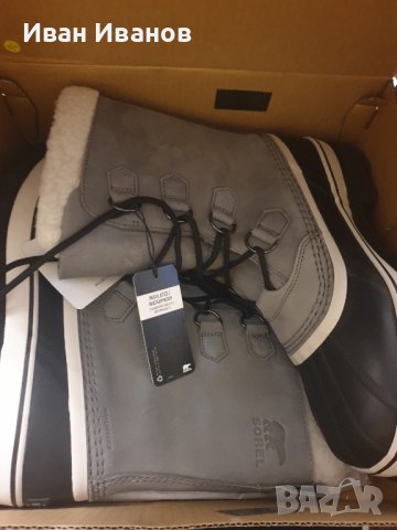 SOREL Ботуши за сняг Caribou  номер 43, снимка 7 - Мъжки ботуши - 42499837