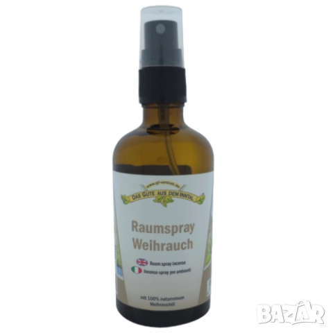 Спрей за стая с чисто масло от тамян 100 мл. от Германия , снимка 2 - Други стоки за дома - 51689529