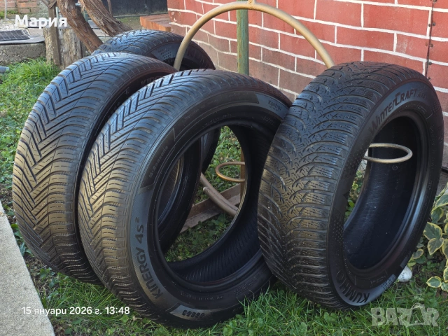 195/60/15 4 броя, снимка 2 - Гуми и джанти - 53109160