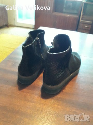 Боти кожа чисто нови 40номер, снимка 6 - Дамски боти - 40543389