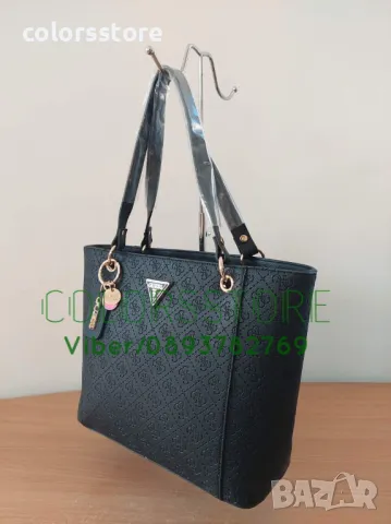 Черна чанта Guess-SG87te, снимка 3 - Чанти - 47759365