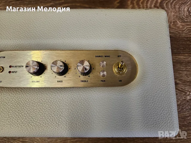 Bluetooth тонколона Marshall Stanmore (Cream) – Брутален звук / Технически ТОП, снимка 6 - Bluetooth тонколони - 56131098
