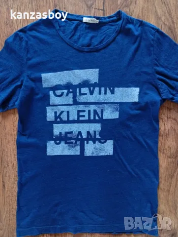 CALVIN KLEIN - мъжка тениска р-р М, снимка 2 - Тениски - 55867266