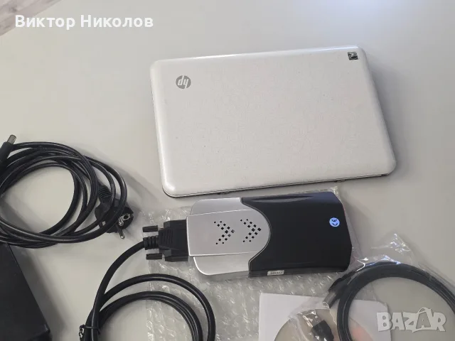 Лаптоп HP 10,1 инча Готов за диагностика в комплект с универсална диагностика, снимка 6 - Лаптопи за работа - 55324688