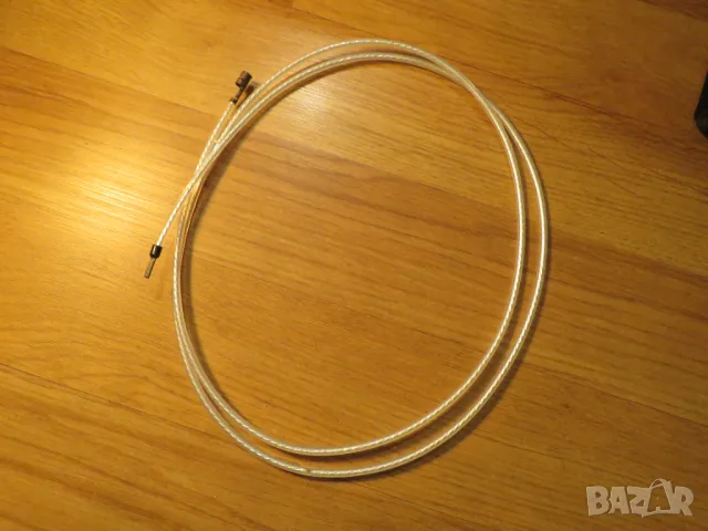 Специален кабел за заземяване 1.15 м с накрайници , снимка 2 - Друга електроника - 49936557