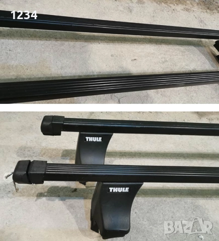 Багажник напречни греди THULE рейки за SKODA Favorit 90-94 и Felicia 95-01г, снимка 2 - Аксесоари и консумативи - 51777380