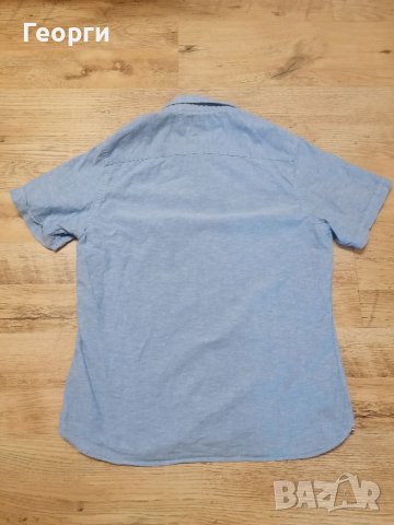Мъжка риза с къс ръкав Tommy Hilfiger , снимка 3 - Ризи - 37723767