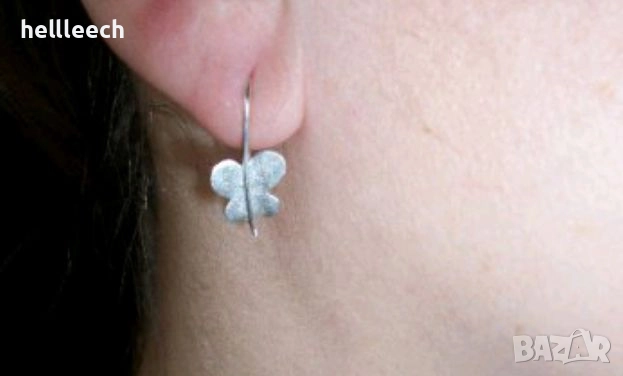 Сребърни обеци, снимка 6 - Обеци - 52828010