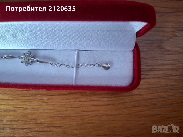 Сребърна гривна, снимка 3 - Гривни - 50580714