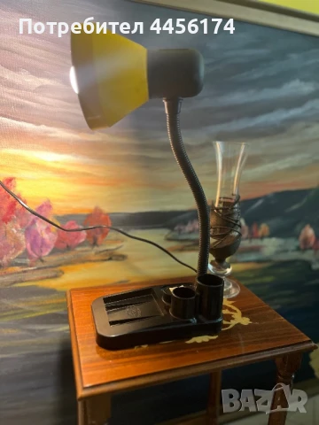 Ретро настолна лампа  1970-1980 , снимка 3 - Настолни лампи - 50511184
