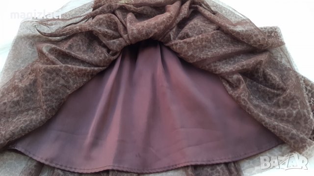 Детска тюлена рокля H&M тигров принт 3-4 години, снимка 3 - Детски рокли и поли - 37089203