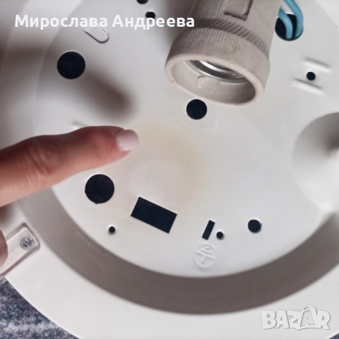 Плафон за таван футболна топка, снимка 3 - Лампи за таван - 51713796