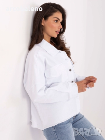 Дамско дънково яке с джобове, 4цвята , снимка 16 - Якета - 51747922