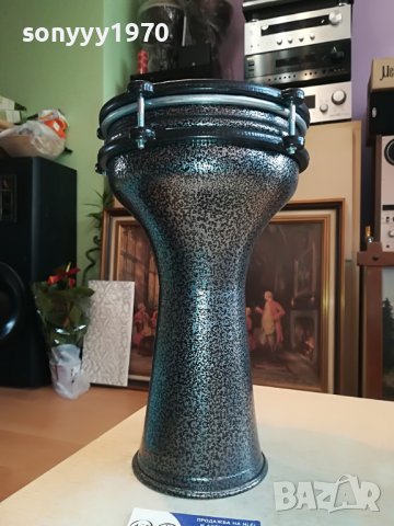 тарамбука 30см сива перла-металик 2403231037, снимка 7 - Ударни инструменти - 40117748