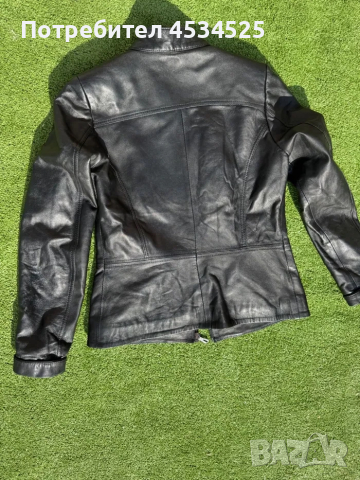 Кожено яке, S р-р, снимка 5 - Якета - 52120841