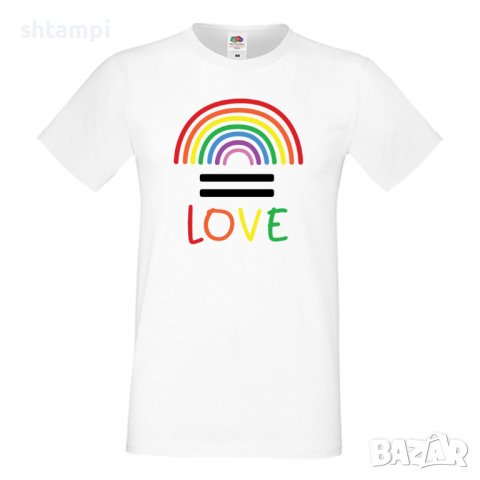  Мъжка тениска LOVE Прайд,Празник.Повод,Изненада, снимка 7 - Тениски - 37103002