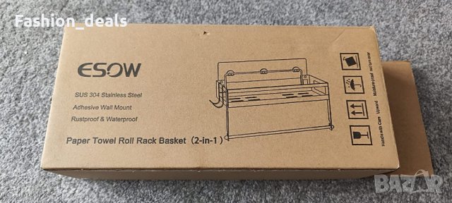 Нов Държач за ролка хартиени кърпи рафт съхранение кухня баня организатор, снимка 8 - Други стоки за дома - 40766702