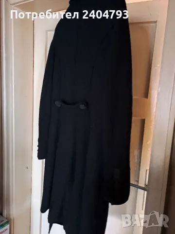 Продавам черно палто, марка Noa Noa, черно вълнено букле, снимка 8 - Палта, манта - 48348894