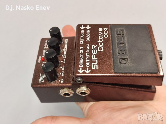 Boss OC-3 Super Octaver pedal - Супер октавер педал от Бос /КАТО НОВ/, снимка 6 - Китари - 37917459