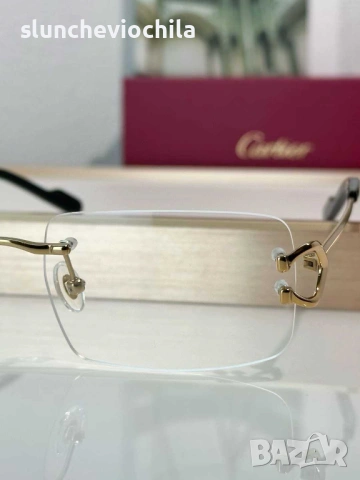 Диоптрични рамки Cartier, снимка 3 - Слънчеви и диоптрични очила - 54145220
