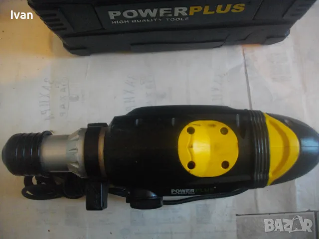 ЗА ЧАСТИ ЗА РЕМОНТ ГОЛЯМ БЕЛГИЙСКИ 1500 ВАТА ПЕРФОРАТОР КЪРТАЧ POWER PLUS X115 Made in BELGIUM, снимка 11 - Перфоратори - 48410914