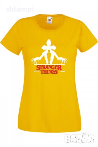 Дамска Тениска Stranger Things 6,Филм,Сериал,, снимка 10 - Тениски - 37315050