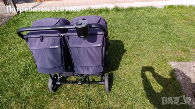количка за близнаци Easy Go Echo, снимка 6 - Детски колички - 53935276