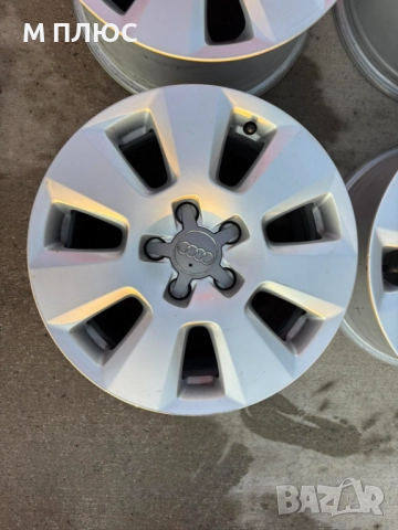 Оригинални лети джанти 16” 5х112 - AUDI, VW, снимка 3 - Гуми и джанти - 51987675