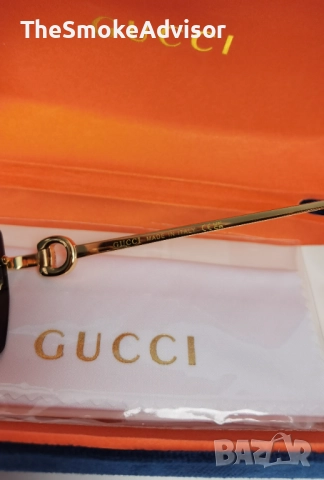 Елегантни мъжки очила в стил Gucci GG1655, снимка 10 - Слънчеви и диоптрични очила - 52182450