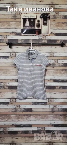 Tommy Hilfiger M-дамска тениска (А-252), снимка 7 - Тениски - 56533132
