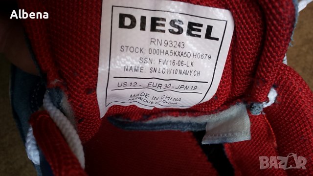 DIESEL Размер EUR 30 детски обувки естествена кожа 172-12-S, снимка 16 - Детски маратонки - 37883131