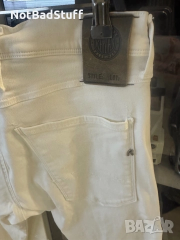 Бели Мъжки дънки Replay slim fit, снимка 4 - Дънки - 54222077