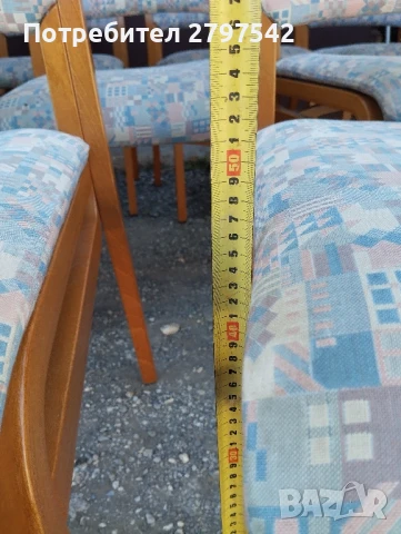Дървени столове А116 - със сваляща тапицерия , снимка 6 - Столове - 50735745