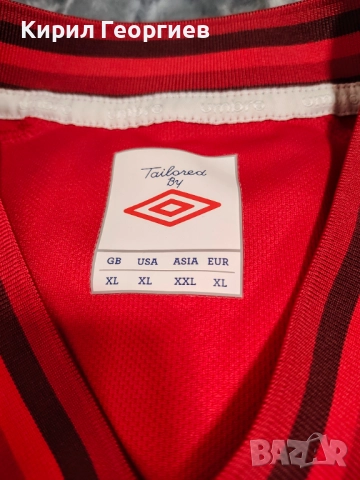 Оригинални тениски Umbro England, снимка 2 - Спортни дрехи, екипи - 52422927