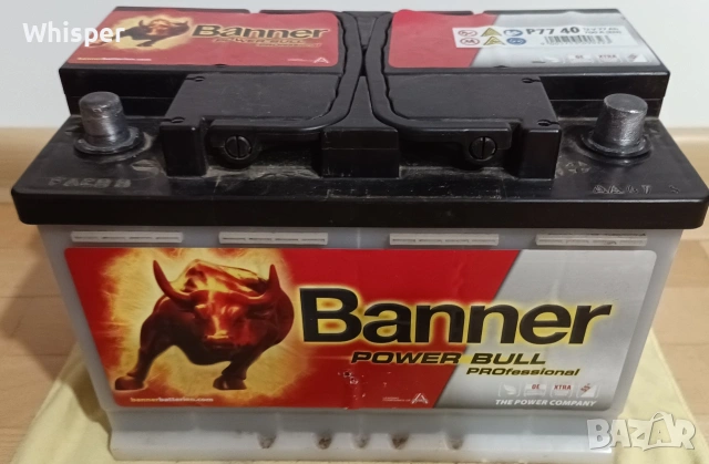 Акумулатор Banner Power Bull 77Ah 700A (EN)