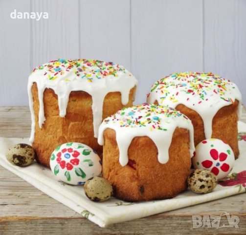 3678 Форма за мини руски козунак Кулич, 10x10cm, снимка 4 - Форми - 40508134