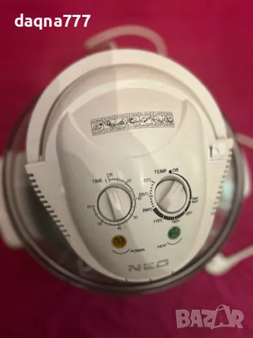 Халогенна фурна-скара NEO 1200-1400W, обем 12л, снимка 10 - Мултикукъри - 50246931