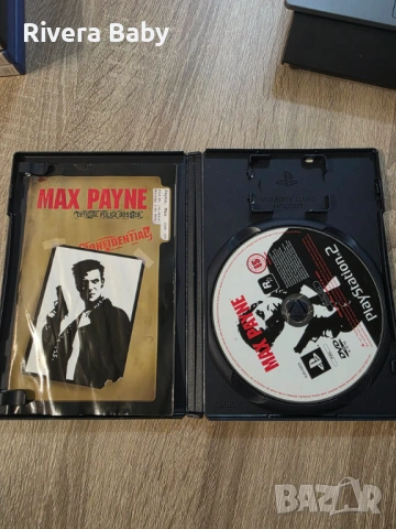 Max Payne PS2 / Playstation 2 / PAL, снимка 3 - Игри за PlayStation - 54257460