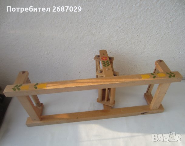 детски стан, дървен, дървено станче за тъкане  - 4, снимка 3 - Други ценни предмети - 31481965