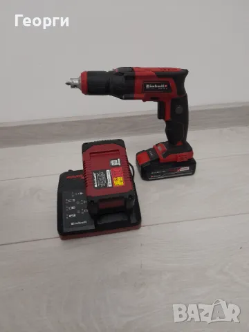 Einhell TE-DY 18 Li винтоверт за гипсокартон, снимка 2 - Винтоверти - 47489456