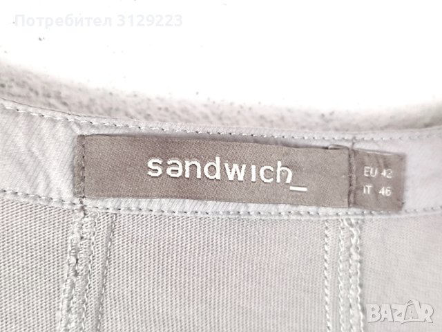 Sandwich shirt EU 42 A34, снимка 2 - Блузи с дълъг ръкав и пуловери - 40468227