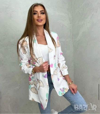 дамски сака с интересни десени , снимка 2 - Сака - 50871329