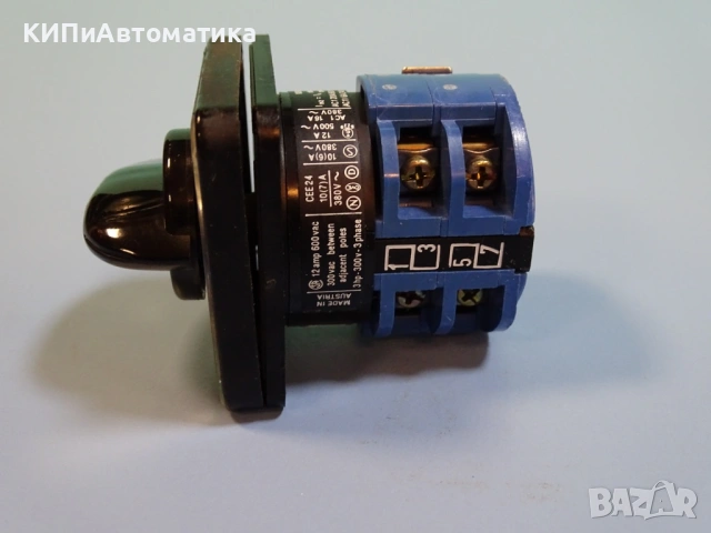 ключ ПЕП C10 Kraus& Naimer A231 Rotari Switch 10A 380V 4-позиции, снимка 3 - Резервни части за машини - 54218717