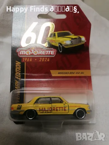 💕🧸 Mercedes-Benz 450 SEL Majorette, снимка 1